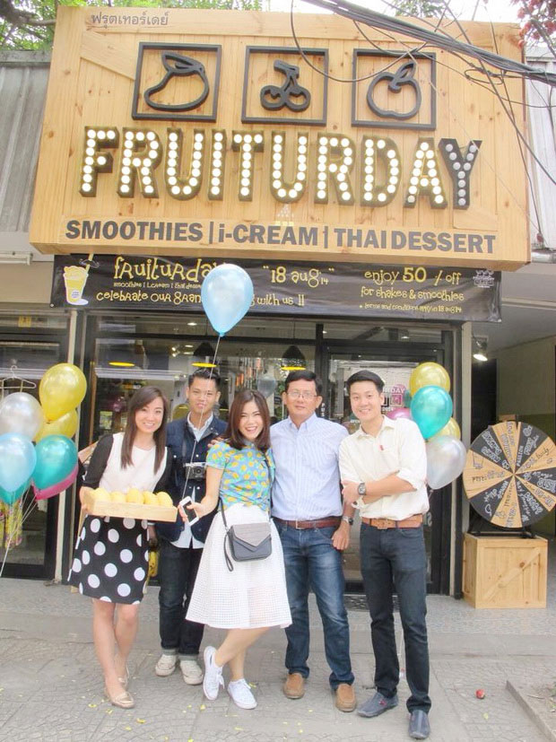 Fruiturday (ฟรุตเทอร์เดย์) ร้านใหม่มาแรง ธุรกิจทำเงินสไตล์คนรุ่นใหม่