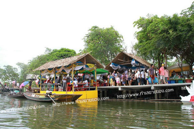 ตลาดน้ำคุณกะลา ตลาดน้ำเปิดใหม่ เขตบางขุนเทียน