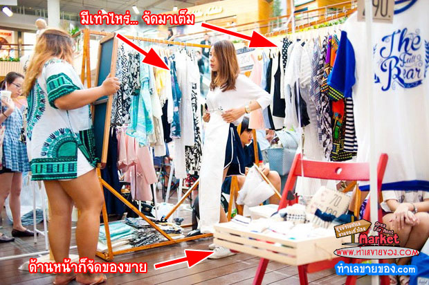 8 เทคนิคจัดร้าน ขั้นเทพ “ แบกะดิน ตั้งโต๊ะ ตั้งราว  in The ตลาดนัด ”