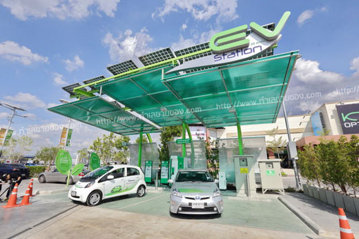 EV Charger The Crystal ptt เดอะ คริสตัล พีทีที ชัยพฤกษ์