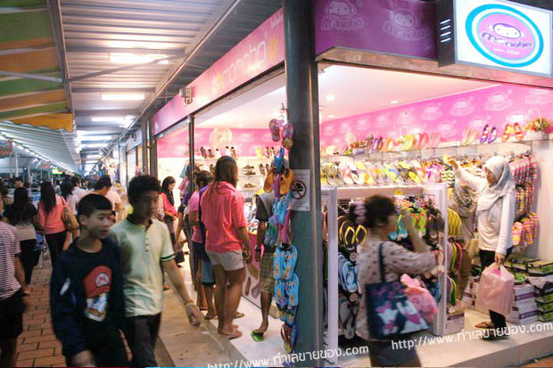 ตลาดนัดหาดใหญ่ กรีนเวย์มาร์เก็ต Greenway Market ตลาดนัดมาแรงของเมืองหาดใหญ่