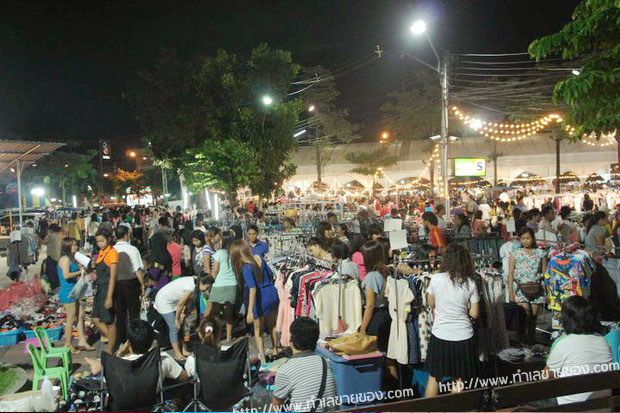 ตลาดนัดหาดใหญ่ กรีนเวย์มาร์เก็ต Greenway Market ตลาดนัดมาแรงของเมืองหาดใหญ่