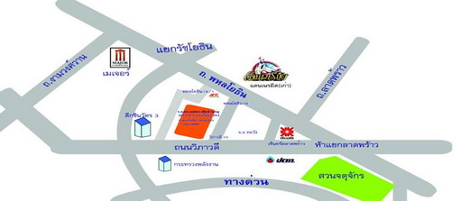 แผนที ตลาดเมืองเมตตาธรรม