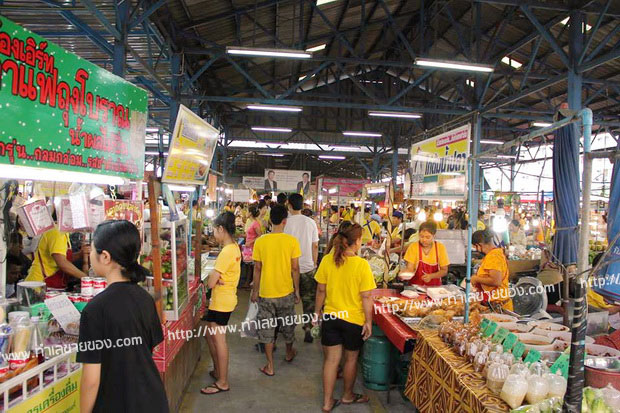 ตลาดเสริมสุข ตลาดนัดบางบ่อ