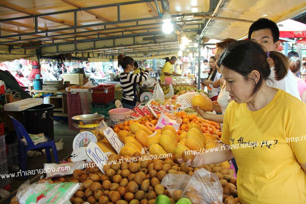 ตลาดเสริมสุข ตลาดนัดบางบ่อ