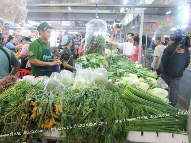 ตลาดธันยา ตลาดอ้อมใหญ่