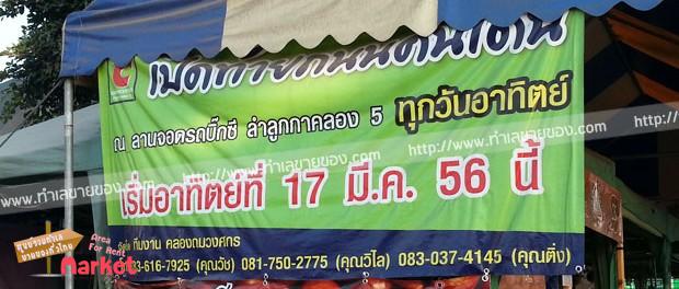 ตลาดนัดเปิดท้ายบิ๊กซีคลอง5