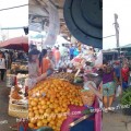 ตลาดนัดหลังฟาร์มจระเข้ ถนนท้ายบ้าน ตลาดนัดย่านสมุทรปราการ