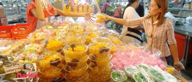 ตลาดธันยา ตลาดอ้อมใหญ่