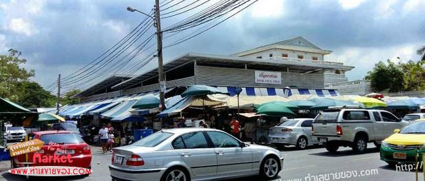 เปิ้ลมาร์เก็ต ple-market (สวนหลวง ร.9) ตลาดเช้าน่าขาย พื้นที่ขายของตอนเช้า