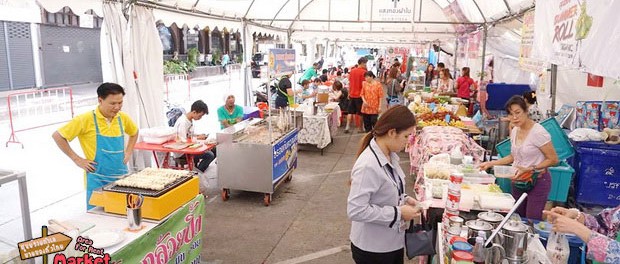 Side Walk Market ตลาดนัดข้างห้างพาต้าปิ่นเกล้า เปิดใหม่ 80 บูธ