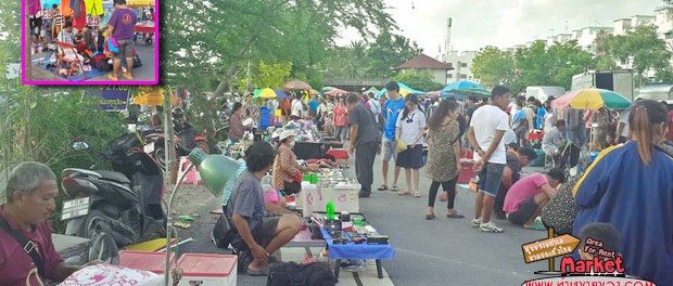 ตลาดนัดวงศกร ( เปิดท้าย คลองถม ) แหล่งรวมของมากมาย ขายแบบกันเอง ที่ถนนสายไหม