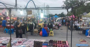 ตลาดโรงเกลือ วัดศรีวารีน้อย ตลาดบนเนื้อที่ 28 ไร่ ใกล้เขตสนามบินสุวรรณภูมิ