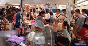 ตลาดนัดราชมงคลพระนคร (เทเวศร์) ตลาดนัดย่อมๆ ในมหาลัย