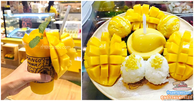 Mango Mania (แมงโก้ มาเนีย) แฟรนไชส์น้ำผลไม้ปั่น-เกรดพรีเมี่ยม