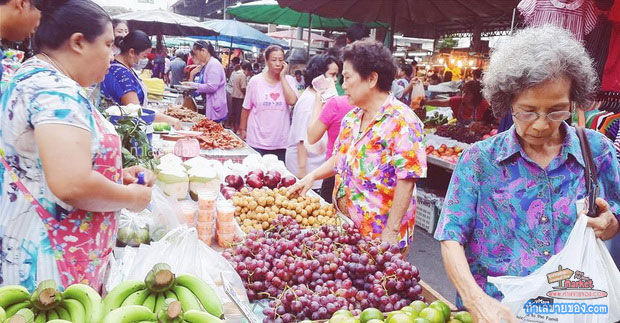 ตลาดบุญเรือง ตลาดของกินตอนเช้า