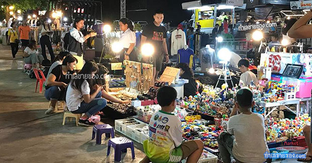 รวมตลาดนัด และ ทำเลขายของในจังหวัดขอนแก่น