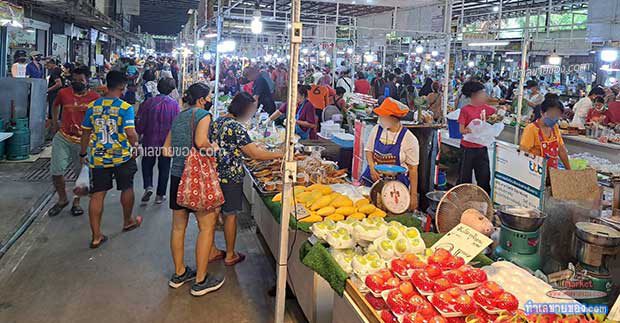 โซนตลาดสด “ตลาดชลประทาน” ครบเครื่องเรื่องของสด กับ ตลาดนัดเช้า ย่านปากเกร็ด