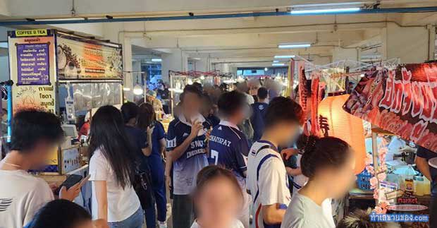 SWU Walking Street ตลาดนัดในมหาวิทยาลัยศรีนครินทรวิโรฒ องครักษ์